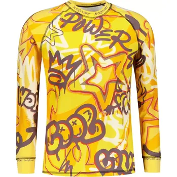 Pánské funkční termo triko s dlouhým rukávem premium ALTISPORT VOJ/ALM054TER01 ŽLUTÁ 4XL