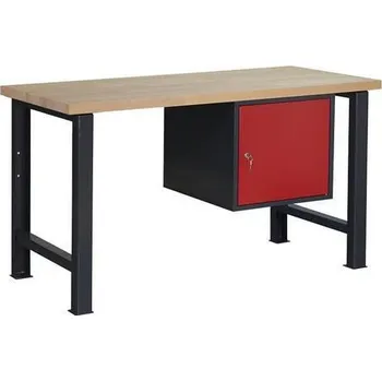 Dílenský stůl Dílenský stůl Weld se skříňkou 41 cm, 84 x 150 x 68,5 cm, antracit