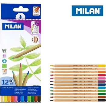 Výtvárné potřeby Pastelky Milan 12 ks