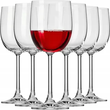 Sklenice Sklenice na víno Krosno Gema bezbarvá 340 ml 6 ks