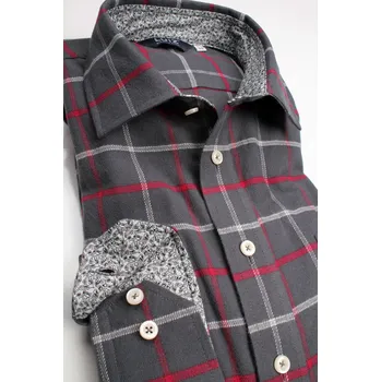 Pánská košile LUIZ Pánská flanelová košile Nikolas 186 Velikost: 42