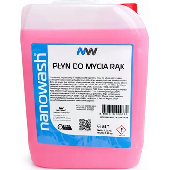 Mýdlo Tekuté mýdlo Nanowash 5 l 5 g