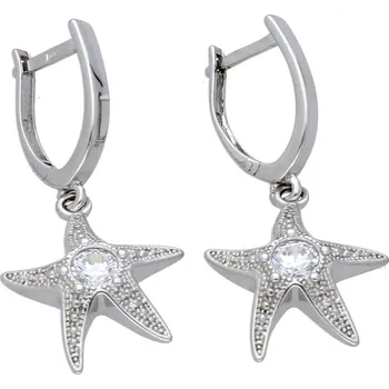 Módní doplněk Goldstore Náušnice bílé zlato hvězdice Váha: 3.68 g