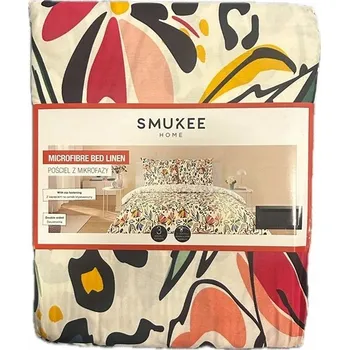 Povlečení Sada povlečení Povlečení z Mikrovlákna 220x200 Bílé Barevné KVĚTY Větvičky