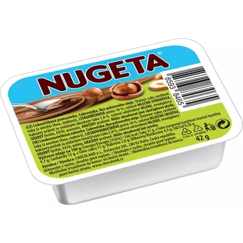 Nugeta 42g lískooříšková cena za kartonové balení (Kartonové balení : 40 ks)