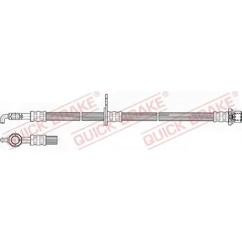 Brzdová hadice Brzdová hadice QUICK BRAKE 59.964