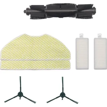 Příslušenství k robotickému vysavači Mobilly sada kartáčů, filtrů a mopů pro Rowenta S75S a S75S+, S70+, S65+, S65, 7 ks