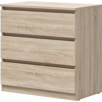 Komoda Black Red White Tetrix 2 (dub sonoma)