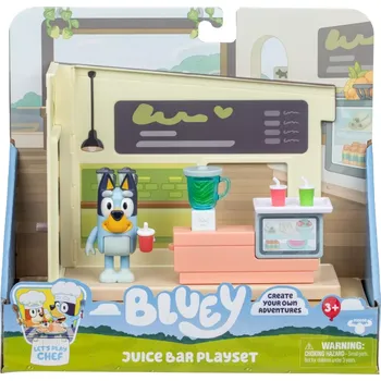 Figurka bluey mini juice shop – sada figurek a doplňků