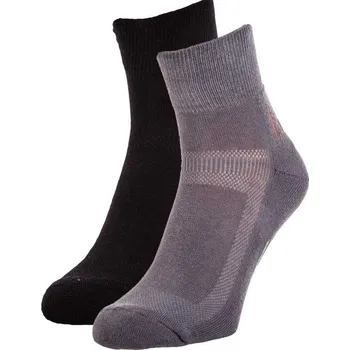 Pánské ponožky Ponožky Lotto SOCKS 13 2P 26/28 Šedá, Černá