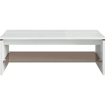 Konferenční stolek Black Red White Azteca Trio LAW/4/11 Bílý lesk,Wenge magia