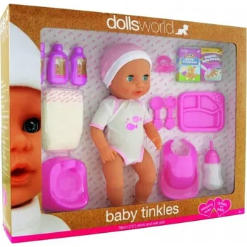 Panenka Dolls World PEK-08124 Panenka miminko 38 cm