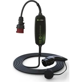 Nabíjecí stanice pro elektromobil Přenosný Wallbox EcoVolter II - 3x16A-6,5m (Offline)