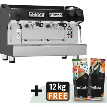 Kávovar G.Gastro Pákový kávovar - 2 skupiny - vč. systému pre-infuze - nerezový