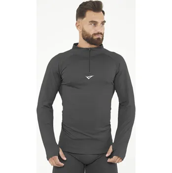 Pánské tričko LEGEA Pánské triko termální pohodlné Ironboy Turbo ČERNÁ