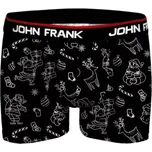 JFBD50 - pánské boxerky John Frank, XL, černá