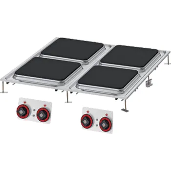 Sporák Sporák elektrický PCQD-88ET RM Gastro čtvercový 4 zóny