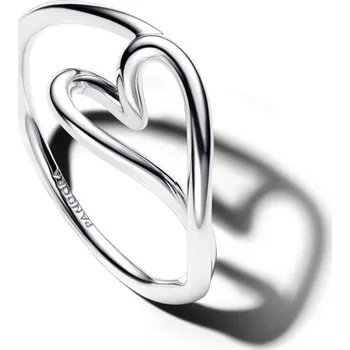 Oblečení a móda PANDORA prsten malé Srdce s organickým tvarem 52