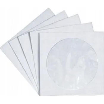 Obálka Obálka s okénkem na CD, bílá NK 50 Ks