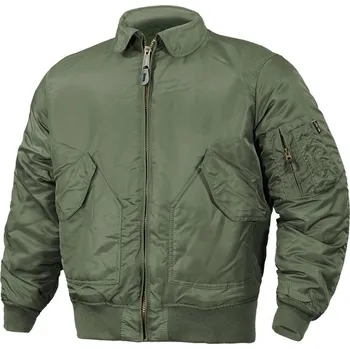 Ochranné vybavení na lov a střelbu Letecká bunda CWU BASIC zelená Mil-Tec, Velikost: 3XL