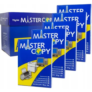 Kancelářský papír Kancelářský Papír MASTER COPY A4 70g 5 balíků (rysů)