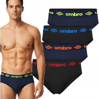 Slipy Pánské Slipy kalhotky Umbro , 4 ks, velikost L