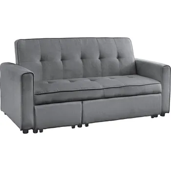 Obývací pokoj Rozkládací pohovka Lumio 180 x 95 x 90 cm šedá