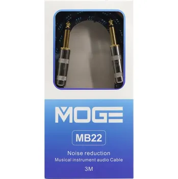 Audio kabel Kabel jack 6,3 mm – jack 6,3 mm Moge 6 m