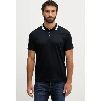 Pánské tričko Bavlněné polo tričko Karl Lagerfeld 561200.745001 námořnická modř 59X, vel. L