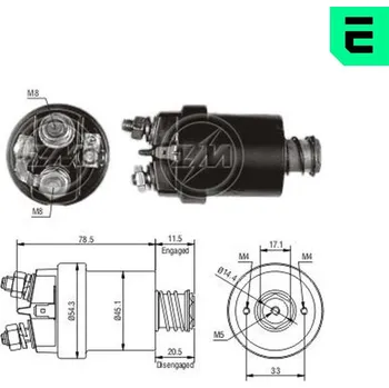 Elektromagnetický spínač, startér ERA ZM560