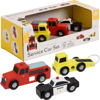 Dětské zboží Classic WORLD Sada autíček pro děti záchranářská auta