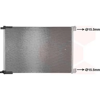 Výparník klimatizace Kondenzátor, klimatizace VAN WEZEL 30015700