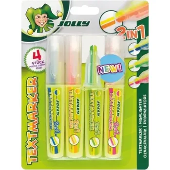 Zvýrazňovač Zvýrazňovače 2v1 - JOLLY