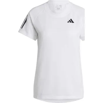 Dámské oblečení Dámské tenisové tričko adidas CLUB M Bílá, Černá