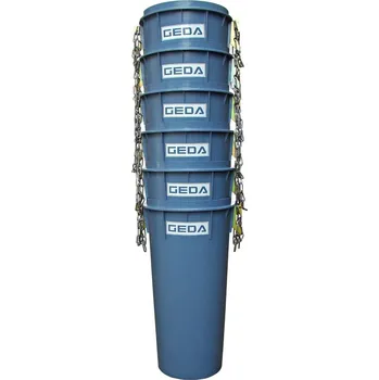 Příslušenství pro stavební techniku GEDA Comfort 1,1m vroubkovaný, modrý