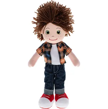 Panenka Panenka Panáček Matýsek měkké tělo na baterie česky mluvící oranžový