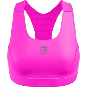 Podprsenka GIVOVA Dámská podprsenka s elastikem Givova M RŮŽOVÁ