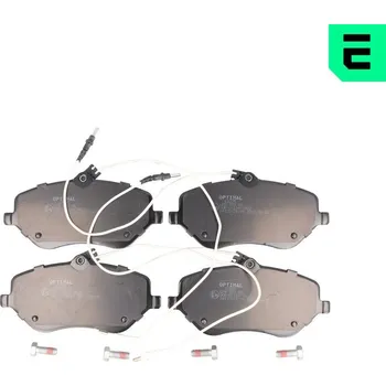 Brzdová destička Sada brzdových destiček, kotoučová brzda OPTIMAL BP-12225