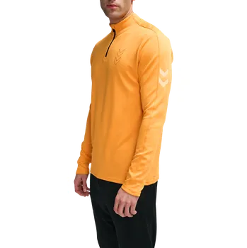 Pánská mikina Mikina Hummel hmlACTIVE PL HALF ZIP 224509-3237 Velikost L