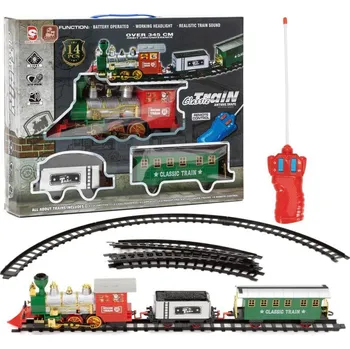 Vláček a vláčkodráha Springos KG0052 parní lokomotiva