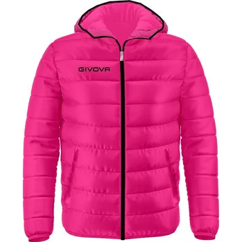 GIVOVA Givova Giubbotto Olanda S – sportovní bunda s kapucí MODRÁ|RŮŽOVÁ