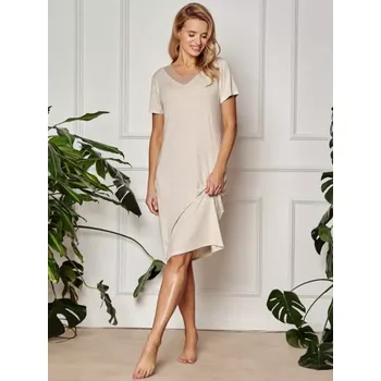 Dámská noční košile Dámská košile Taro 3130, M, caffe