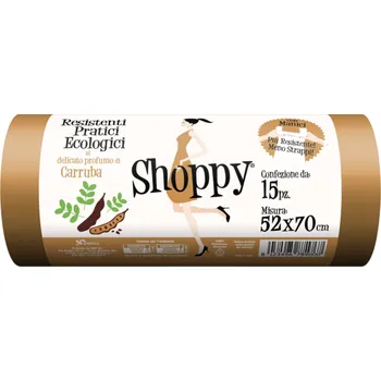 Pytle na odpadky Odpadkové pytle SMP Shoppy Rohovník 30L, 15ks IDDRZEX08251