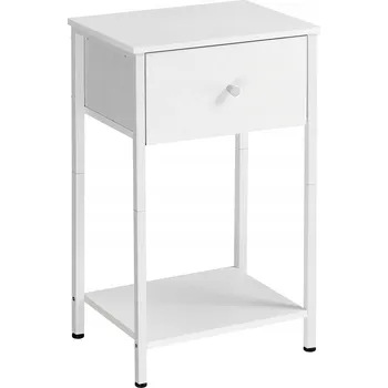 Noční stolek Noční stolek Oskar 38 x 28 x 61 cm bílý