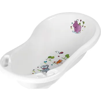 koupací vanička Dětská vanička KEEEPER Dětská vanička 84 cm "Hippo" bílá