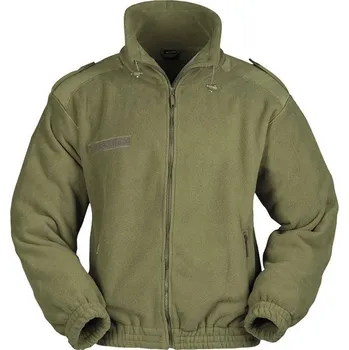 Pánská mikina Mikina ARMY fleece Olivová, Velikost: XL