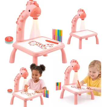 Hračka pro nejmenší Projektor na kreslení pro děti, hračka, projektor, dárek - žirafa