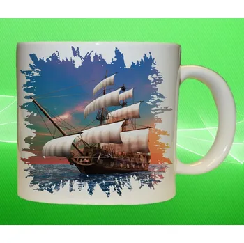 hrnek s lodí koráb loď 75 ml