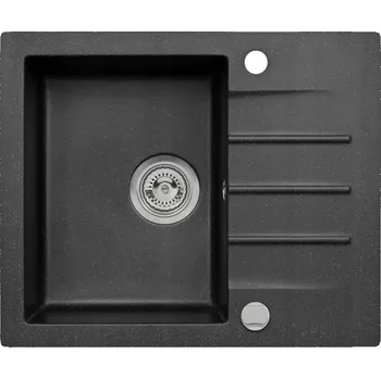 Granitový dřez Jednokomorový granitový dřez Moderno Annie 20 černý