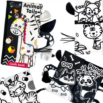 WOOPIE Kontrastní senzorická knížka